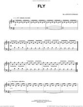 Cover icon of Fly, (easy) sheet music for piano solo by Ludovico Einaudi, classical score, easy skill level