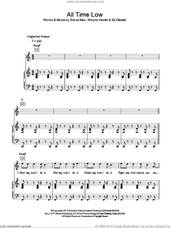 Cover icon of All Time Low sheet music for voice, piano or guitar by The Wanted, Ed Drewett, Steve Mac and Wayne Hector, intermediate skill level
