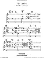 Cover icon of Hold Me Now sheet music for voice, piano or guitar by Johnny Logan, intermediate skill level