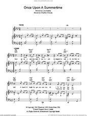Cover icon of Once Upon A Summertime sheet music for voice, piano or guitar by Blossom Dearie, Charles Strouse and Lee Adams, intermediate skill level
