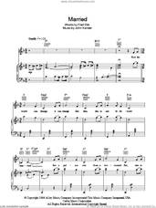 Cover icon of Married (Heiraten) sheet music for voice, piano or guitar by Kander & Ebb, Cabaret (Musical), Fred Ebb and John Kander, intermediate skill level
