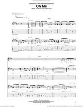 Cover icon of Oh Me sheet music for guitar (tablature) by Nirvana and Curt Kirkwood, intermediate skill level