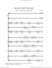 Cover icon of Beauty Of The Day sheet music for choir (SATB: soprano, alto, tenor, bass) by Nico Muhly, C.P. Cavafy, John James Audubon and Thomas Traherne, intermediate skill level