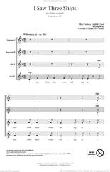 Cover icon of I Saw Three Ships (arr. Garrett Breeze) sheet music for choir (SSAA: soprano, alto) by Anonymous, Garrett Breeze and Miscellaneous, intermediate skill level