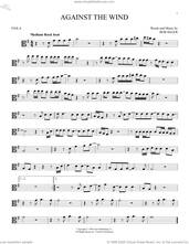 Cover icon of Against The Wind sheet music for viola solo by Bob Seger & The Silver Bullet Band and Bob Seger, intermediate skill level