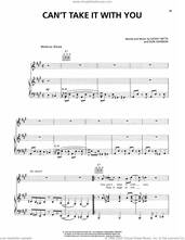 Cover icon of Can't Take It With You sheet music for voice, piano or guitar by The Allman Brothers Band, Dickey Betts and Don Johnson, intermediate skill level