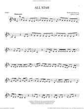 Cover icon of All Star sheet music for horn solo by Smash Mouth and Greg Camp, intermediate skill level