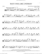 Cover icon of Man! I Feel Like A Woman! sheet music for viola solo by Shania Twain and Robert John Lange, intermediate skill level