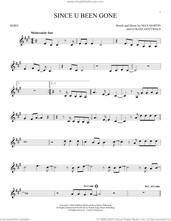 Cover icon of Since U Been Gone sheet music for horn solo by Kelly Clarkson, Lukasz Gottwald and Max Martin, intermediate skill level