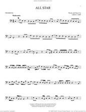 Cover icon of All Star sheet music for trombone solo by Smash Mouth and Greg Camp, intermediate skill level