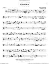 Cover icon of Fireflies sheet music for viola solo by Owl City and Adam Young, intermediate skill level