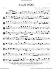 Cover icon of We Are Young sheet music for viola solo by fun. featuring Janelle Monae, Andrew Dost, Jack Antonoff, Jeff Bhasker and Nate Ruess, intermediate skill level