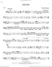 Cover icon of Jolene sheet music for cello solo by Dolly Parton, intermediate skill level