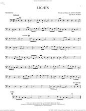 Cover icon of Lights sheet music for trombone solo by Journey, Neal Schon and Steve Perry, intermediate skill level