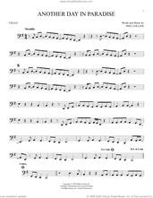 Cover icon of Another Day In Paradise sheet music for cello solo by Phil Collins, intermediate skill level