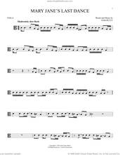 Cover icon of Mary Jane's Last Dance sheet music for viola solo by Tom Petty, intermediate skill level