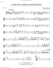 Cover icon of Land Of A Thousand Dances sheet music for flute solo by Wilson Pickett and Chris Kenner, intermediate skill level