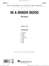 Cover icon of In A Minor Mood (COMPLETE) sheet music for orchestra by Bob Cerulli, intermediate skill level