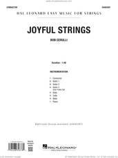 Cover icon of Joyful Strings (COMPLETE) sheet music for orchestra by Bob Cerulli, intermediate skill level