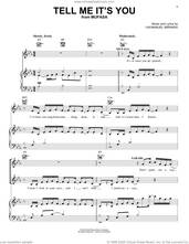 Cover icon of Tell Me It's You (from Mufasa: The Lion King) sheet music for voice, piano or guitar by Lin-Manuel Miranda, intermediate skill level