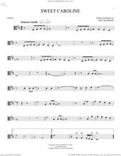 Cover icon of Sweet Caroline sheet music for viola solo by Neil Diamond, intermediate skill level