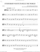 Cover icon of Everybody Wants To Rule The World sheet music for viola solo by Tears For Fears, Christopher Hughes, Ian Stanley and Roland Orzabal, intermediate skill level