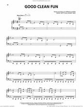 Cover icon of Good Clean Fun sheet music for voice, piano or guitar by The Allman Brothers Band, Dickey Betts, Gregg Allman and Johnny Neel, intermediate skill level