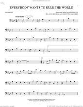 Cover icon of Everybody Wants To Rule The World sheet music for trombone solo by Tears For Fears, Christopher Hughes, Ian Stanley and Roland Orzabal, intermediate skill level