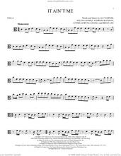 Cover icon of It Ain't Me sheet music for viola solo by Kygo and Selena Gomez, Ali Tamposi, Andrew Wotman, Brian Lee, Kyrre Gorvell-Dahll and Selena Gomez, intermediate skill level