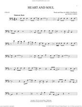 Cover icon of Heart And Soul sheet music for cello solo by Huey Lewis, Mike Chapman and Nicky Chinn, intermediate skill level