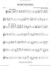 Cover icon of Heart And Soul sheet music for flute solo by Huey Lewis, Mike Chapman and Nicky Chinn, intermediate skill level