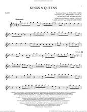 Cover icon of Kings and Queens sheet music for flute solo by Ava Max, Amanda Koci, Brett McLaughlin, Desmond Child, Henry Walter, Hillary Bernstein, Jakob Erixson, Madison Love, Mimoza Blinsson and Nadir Khayat, intermediate skill level