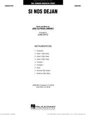 Cover icon of Si Nos Dejan (arr. Juan Ortiz) (complete set of parts) sheet music for concert band by Jose Alfredo Jimenez and Juan Ortiz, intermediate skill level