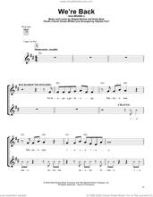 Cover icon of We're Back (from Moana 2) sheet music for ukulele by Opetaia Foa'i, Abigail Barlow and Emily Bear, intermediate skill level