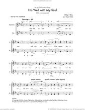 Cover icon of It Is Well With My Soul sheet music for choir (SSAA: soprano, alto) by Brent Wells, intermediate skill level