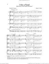 Cover icon of I Am A Face! sheet music for choir (SATB: soprano, alto, tenor, bass) by Robert Cohen and Ronald Cadmus, intermediate skill level