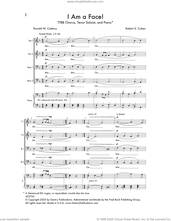 Cover icon of I Am A Face! sheet music for choir (TTBB: tenor, bass) by Robert Cohen and Ronald Cadmus, intermediate skill level