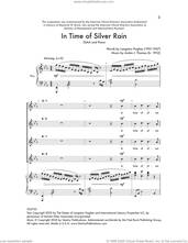 Cover icon of In Time Of Silver Rain sheet music for choir (SSA: soprano, alto) by André Thomas, intermediate skill level