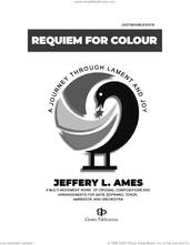 Cover icon of Requiem For Color sheet music for choir (SATB: soprano, alto, tenor, bass) by Jeffery L. Ames, intermediate skill level