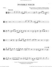 Cover icon of Invisible Touch sheet music for viola solo by Genesis, Anthony George Banks, Michael Rutherford and Phil Collins, intermediate skill level