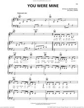 Cover icon of You Were Mine sheet music for voice, piano or guitar by Dixie Chicks, Emily Erwin and Martie Seidel, intermediate skill level