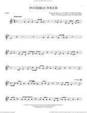 Cover icon of Invisible Touch sheet music for horn solo by Genesis, Anthony George Banks, Michael Rutherford and Phil Collins, intermediate skill level