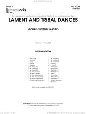 Cover icon of Lament and Tribal Dances (COMPLETE) sheet music for concert band by Michael Sweeney, intermediate skill level