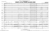 Cover icon of Crazy Little Thing Called Love (arr. Richard Saucedo) (COMPLETE) sheet music for marching band by Queen, Freddie Mercury and Richard L. Saucedo, intermediate skill level