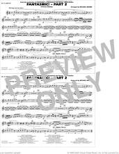 Cover icon of Fantasmic!, part 2 (princess medley) sheet music for marching band (Bb clarinet) by Michael Brown, intermediate skill level