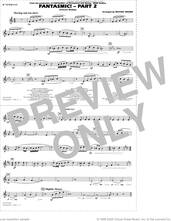 Cover icon of Fantasmic!, part 2 (princess medley) sheet music for marching band (Bb tenor sax) by Michael Brown, intermediate skill level