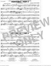 Cover icon of Fantasmic!, part 2 (princess medley) sheet music for marching band (1st Bb trumpet) by Michael Brown, intermediate skill level