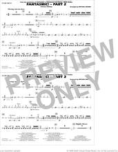 Cover icon of Fantasmic!, part 2 (princess medley) sheet music for marching band (snare drum) by Michael Brown, intermediate skill level