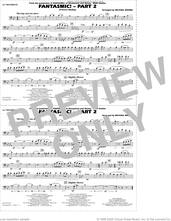 Cover icon of Fantasmic!, part 2 (princess medley) sheet music for marching band (1st trombone) by Michael Brown, intermediate skill level