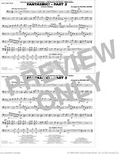 Cover icon of Fantasmic!, part 2 (princess medley) sheet music for marching band (electric bass) by Michael Brown, intermediate skill level